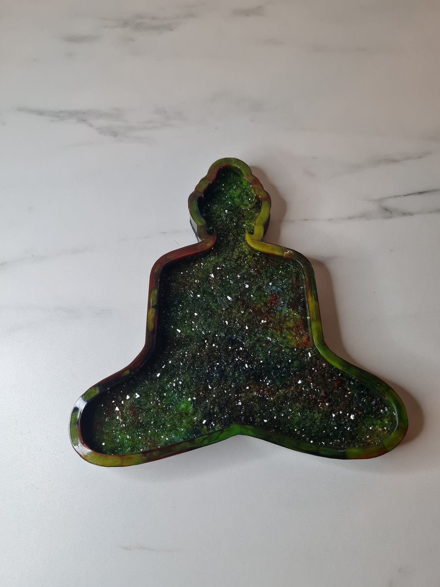 GRAND BOUDDHA EFFET CRISTAUX PERSONNALISABLE