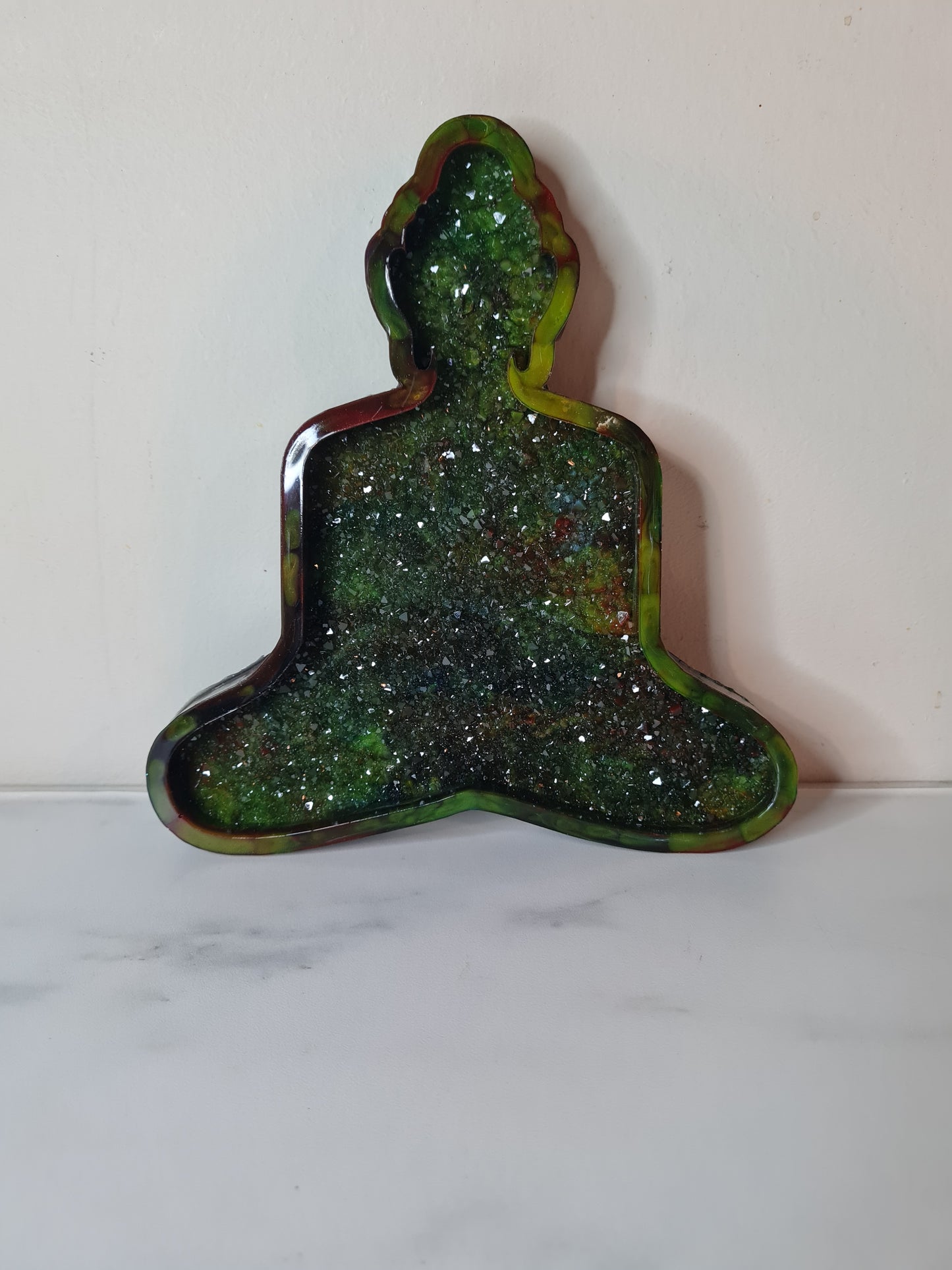 GRAND BOUDDHA EFFET CRISTAUX PERSONNALISABLE