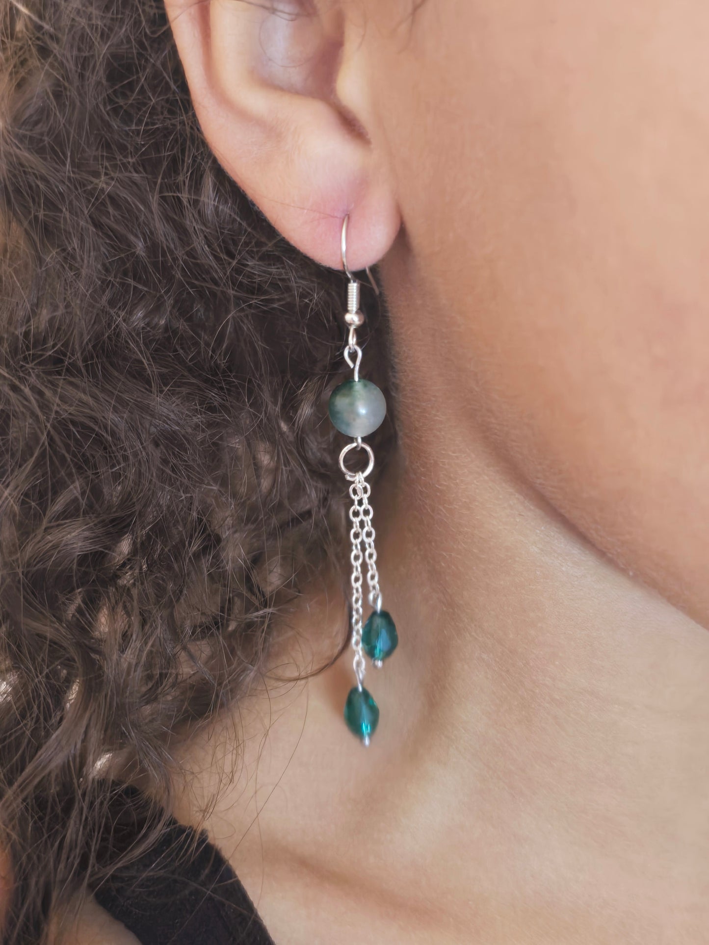 Boucles d'oreilles Crytal