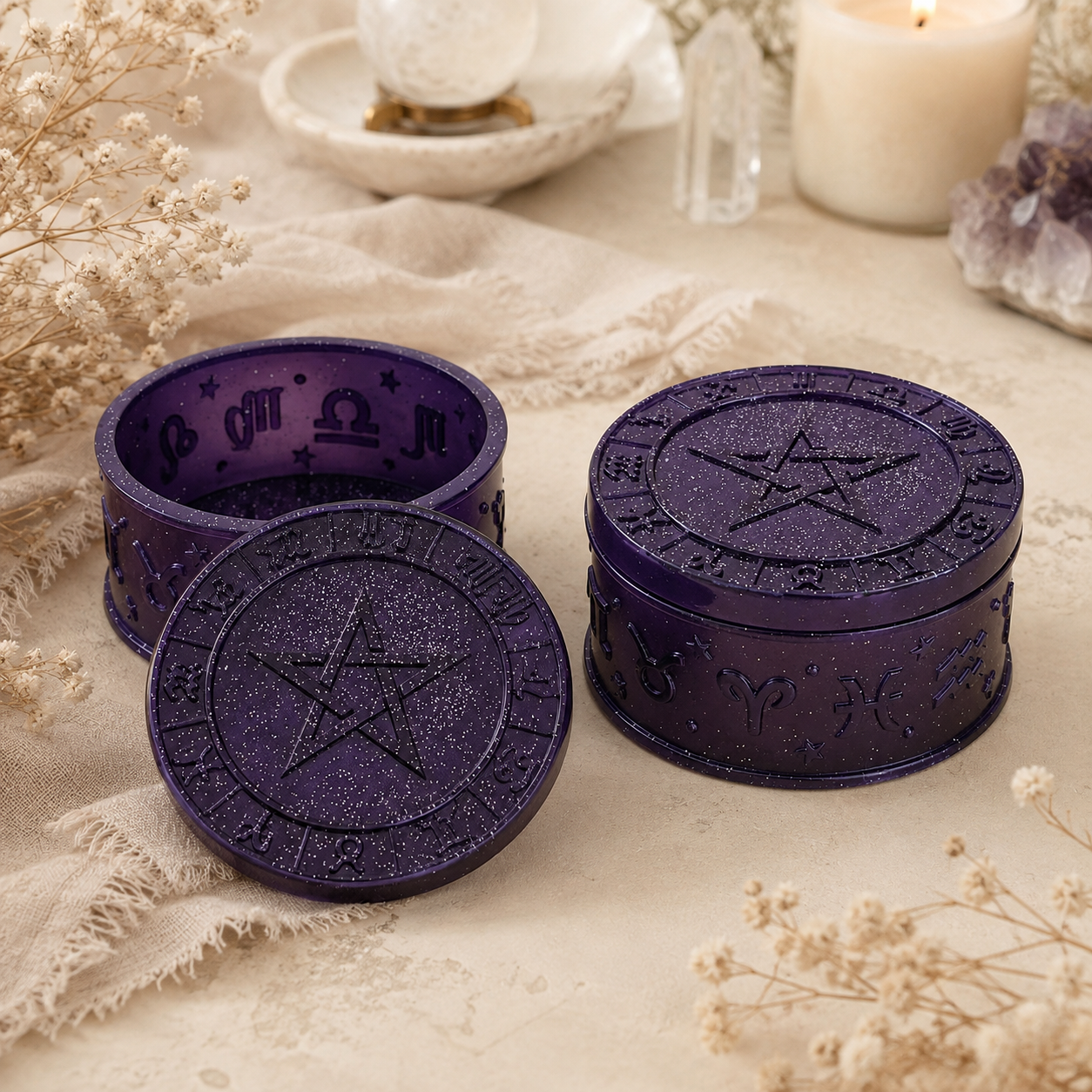Boîte ésotérique astrologique