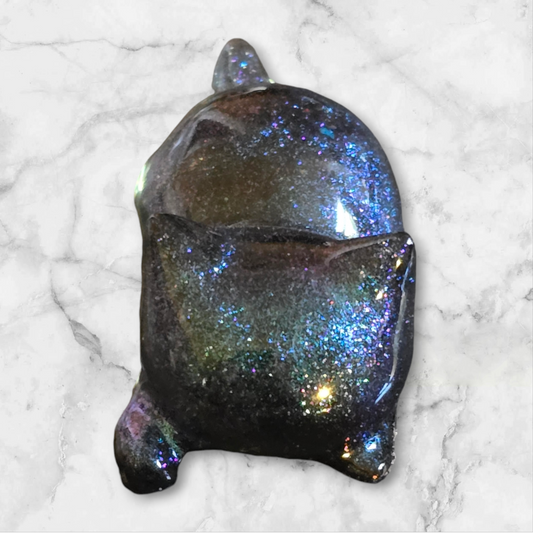 PETIT CHAT POSE STYLO/PINCEAU OU DÉCO