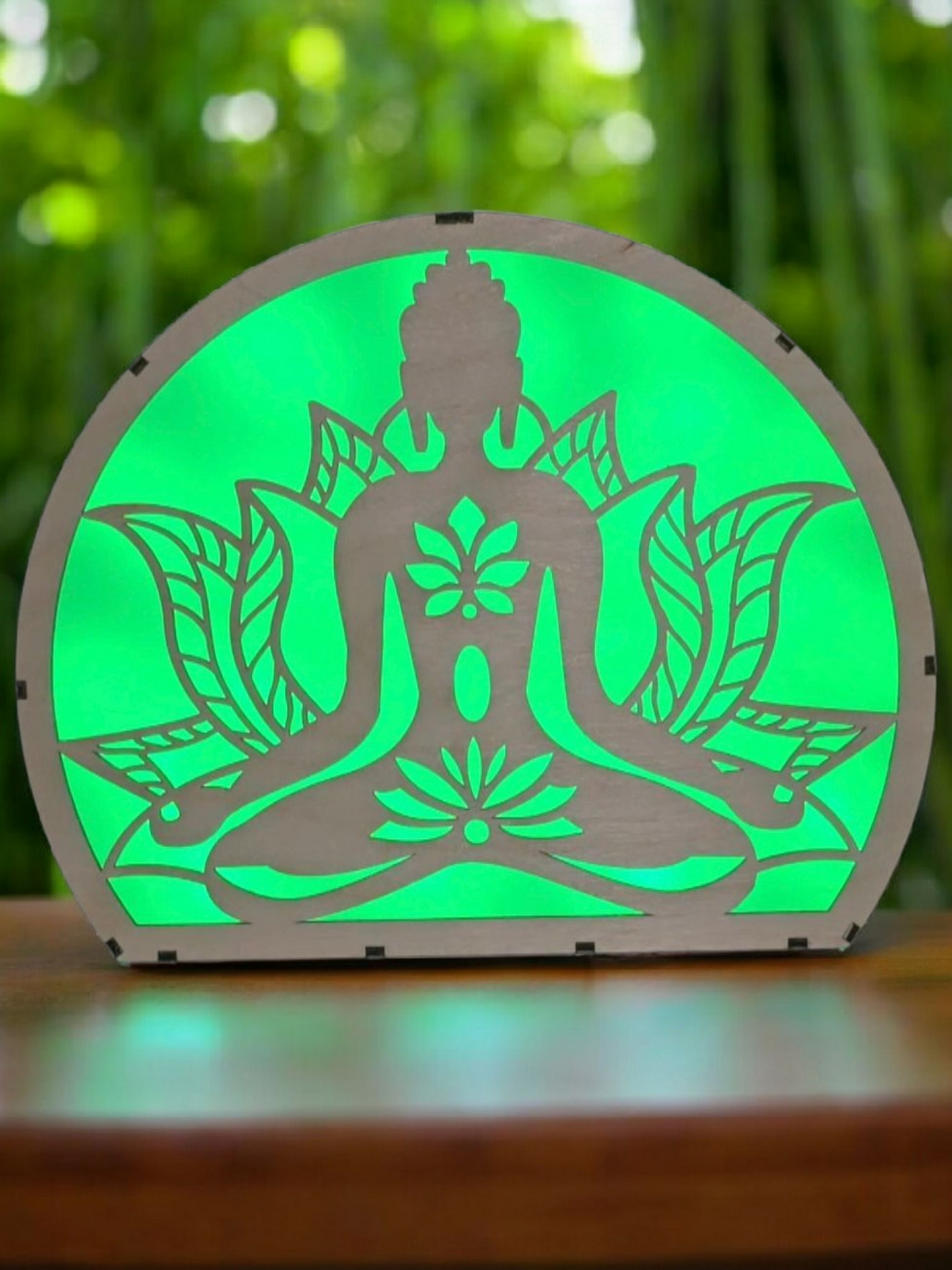 LAMPE BOUDDHA LOTUS