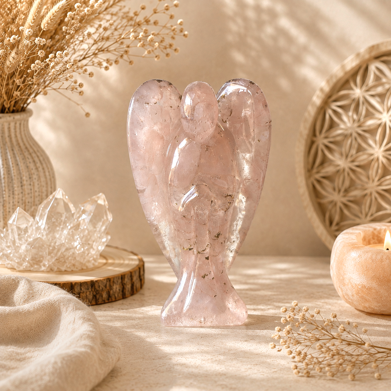Ange Gardien – Quartz Rose