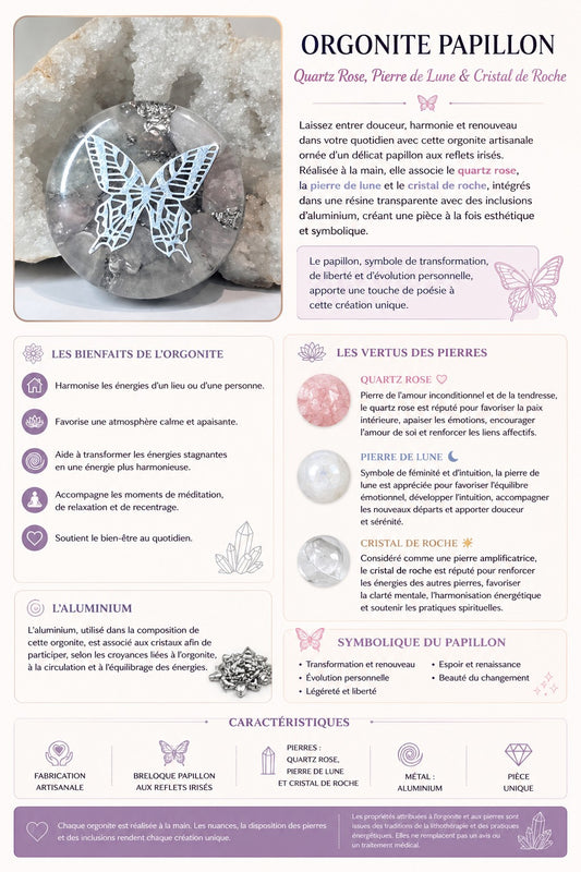 ORGONITE PAPILLON