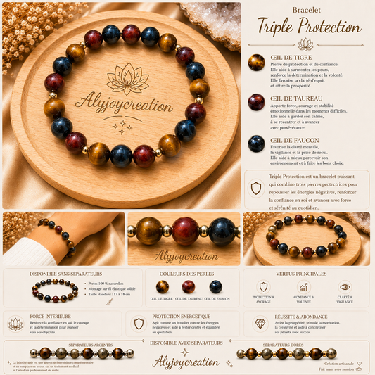 Bracelet Triple Protection