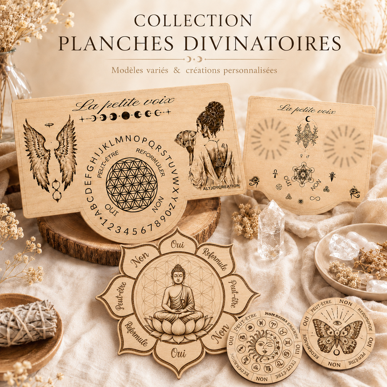 PLANCHES DIVINATOIRES PENDULES