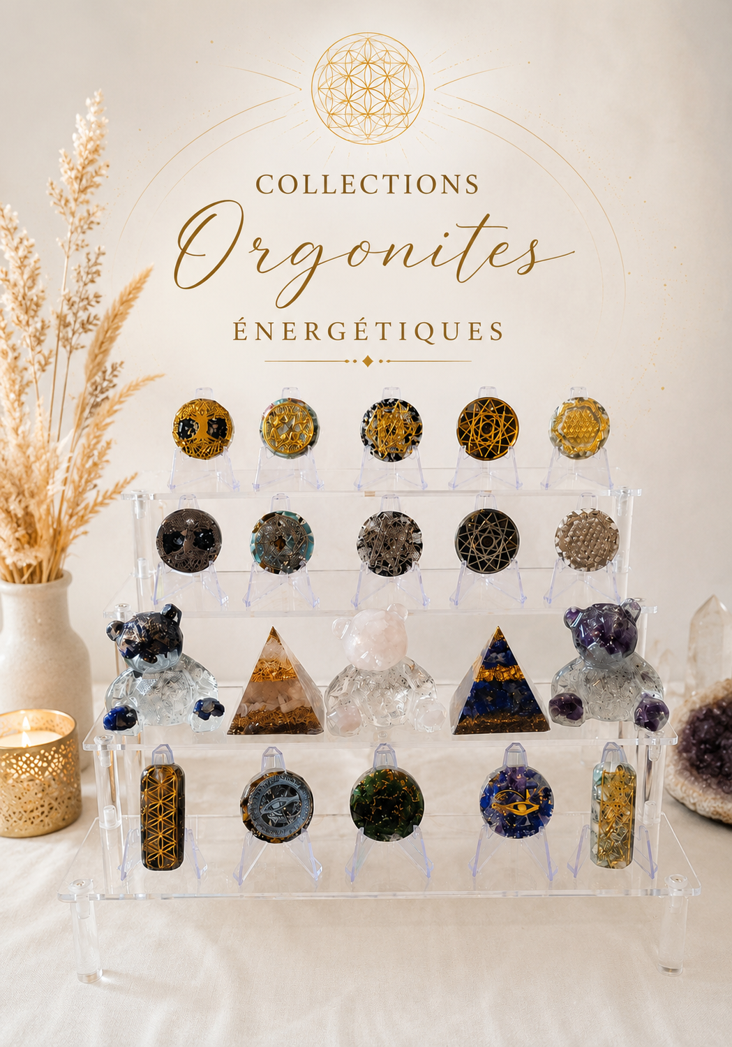 ORGONITES ÉNERGÉTIQUES