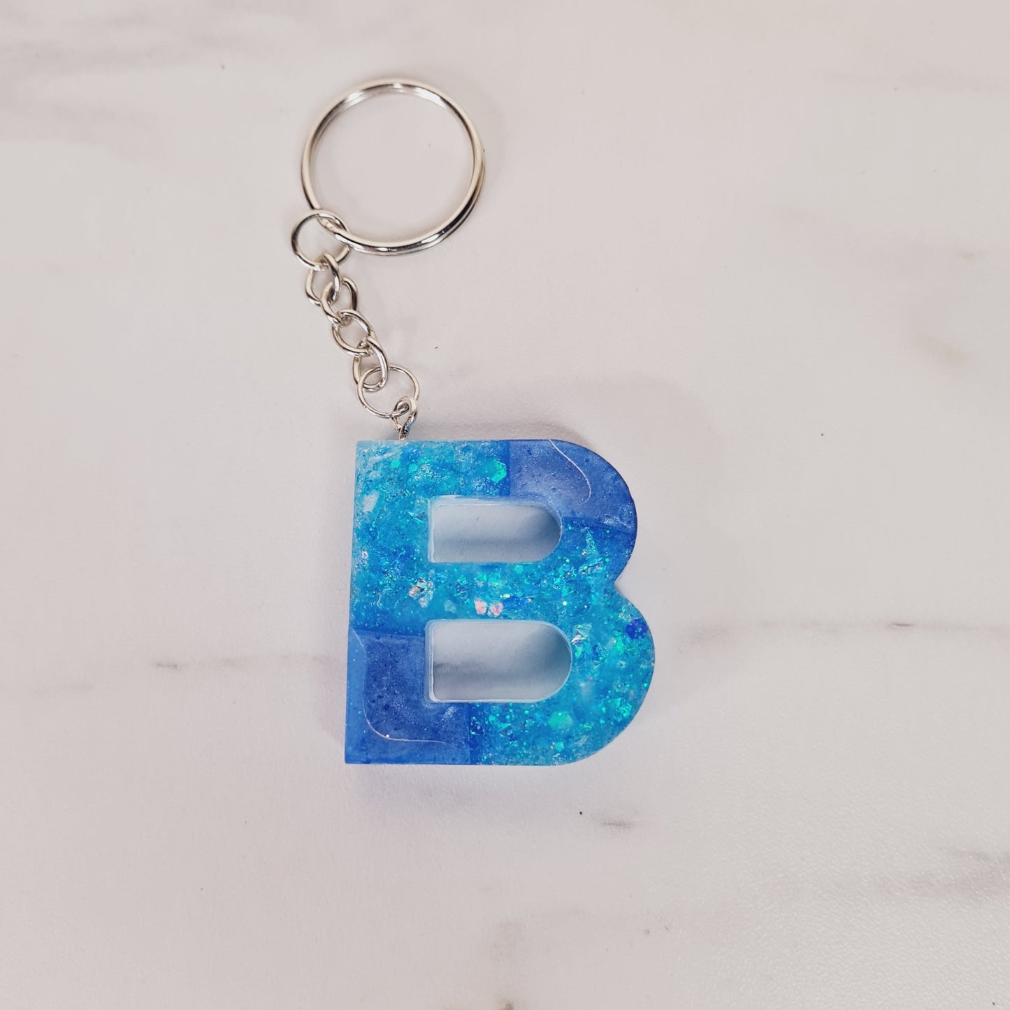 PORTE CLÉ LETTRE "B"