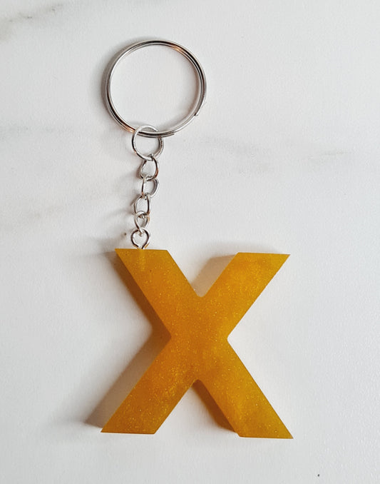 PORTE CLÉ LETTRE "X"