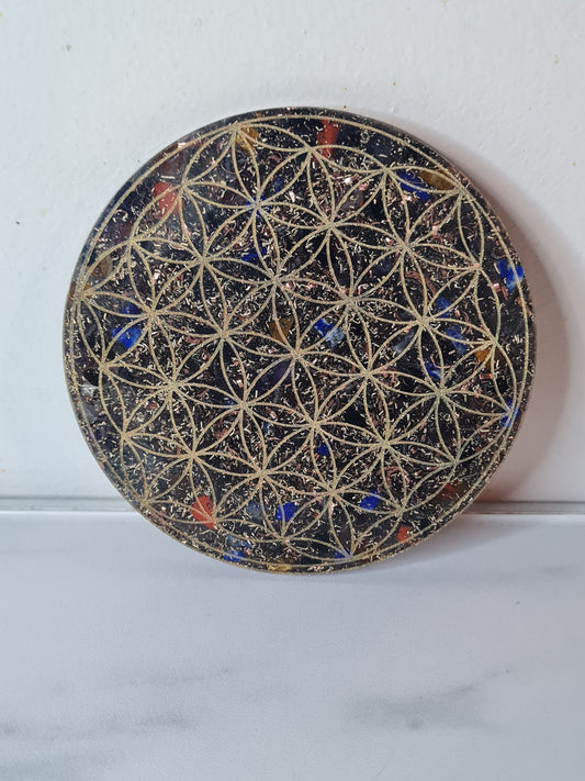 PLAQUE DE RECHARGEMENT EN ORGONITE