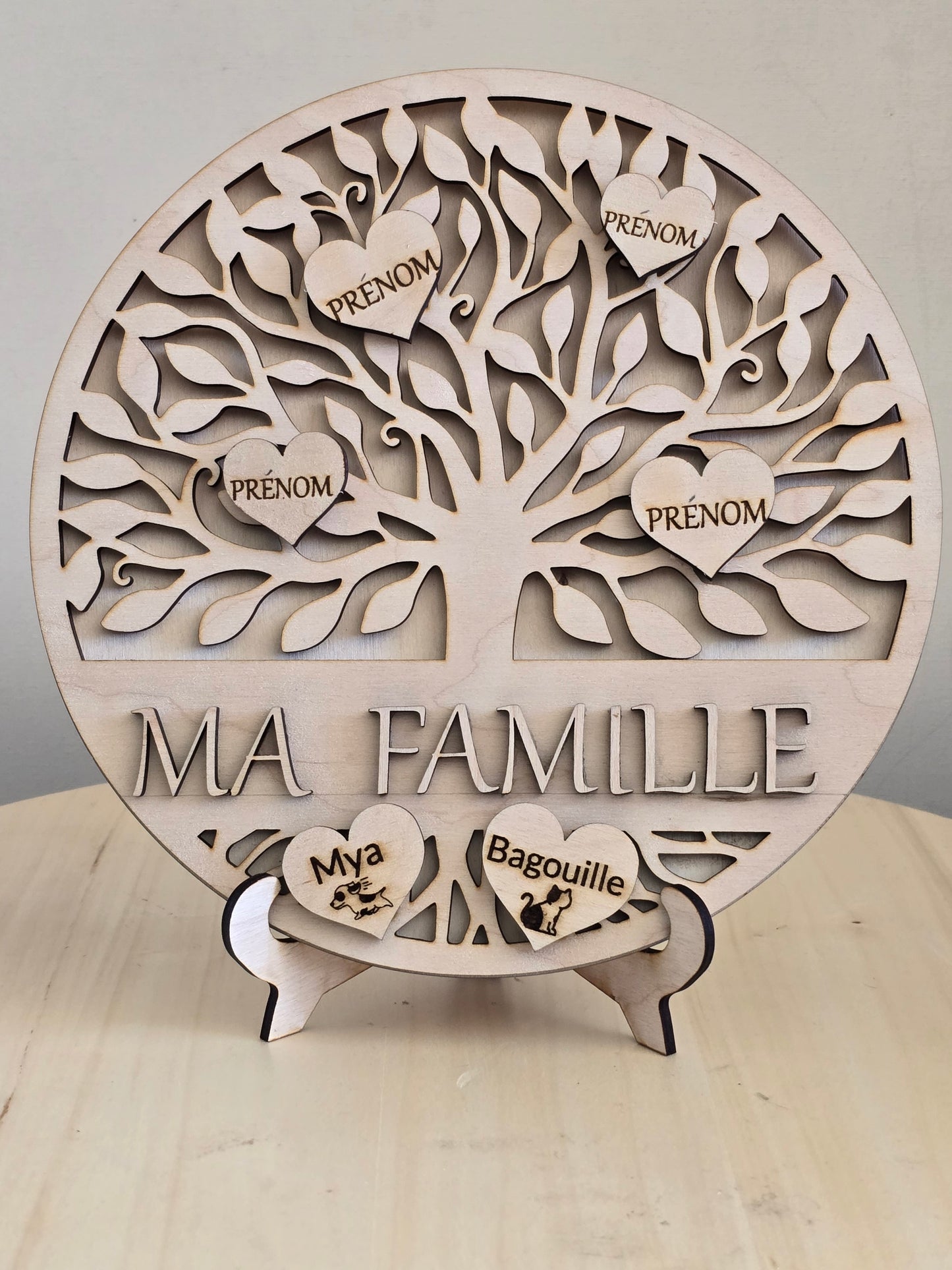 ARBRE FAMILLE PERSONNALISÉ