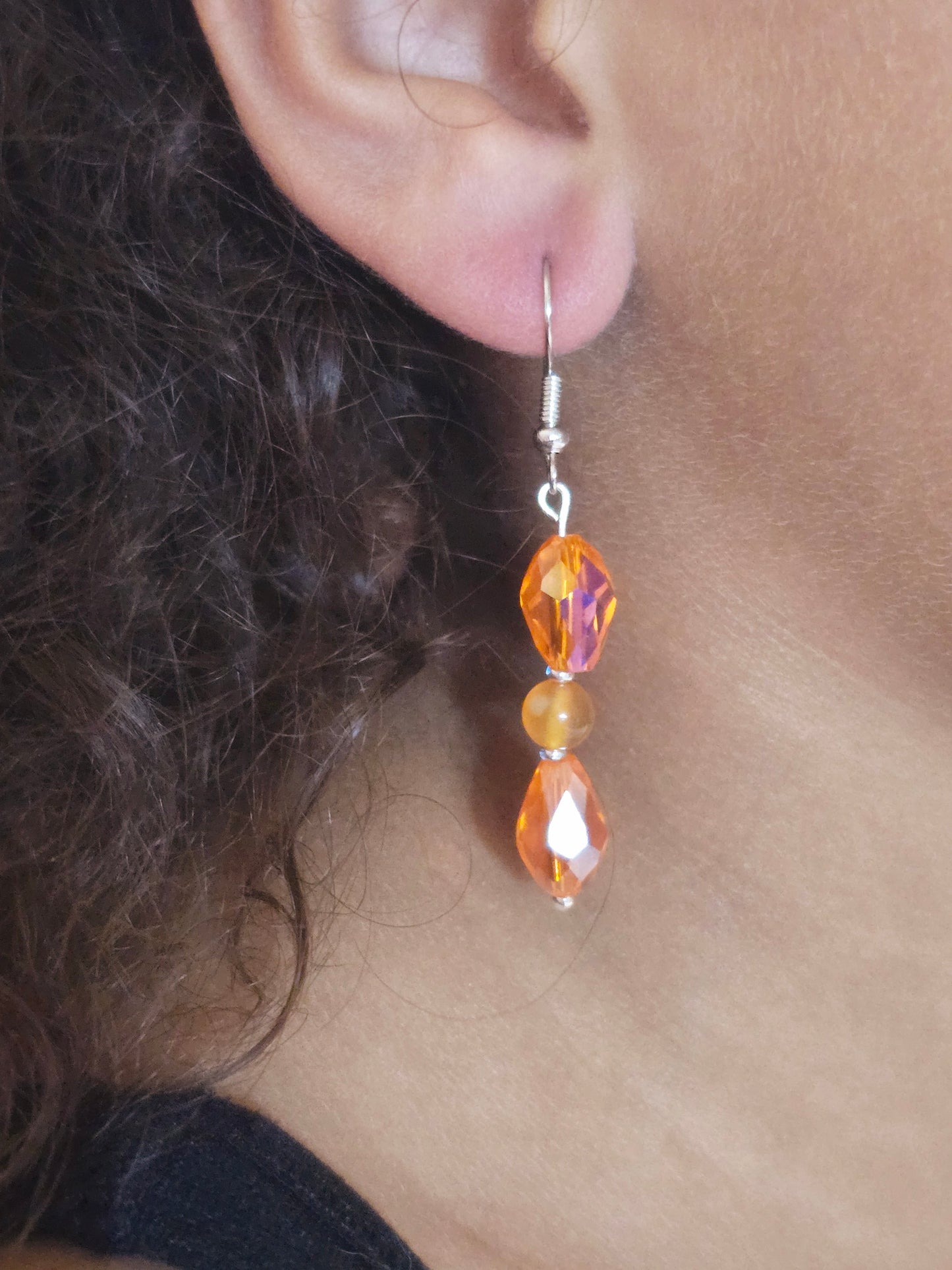 Boucles d'oreilles Crytal