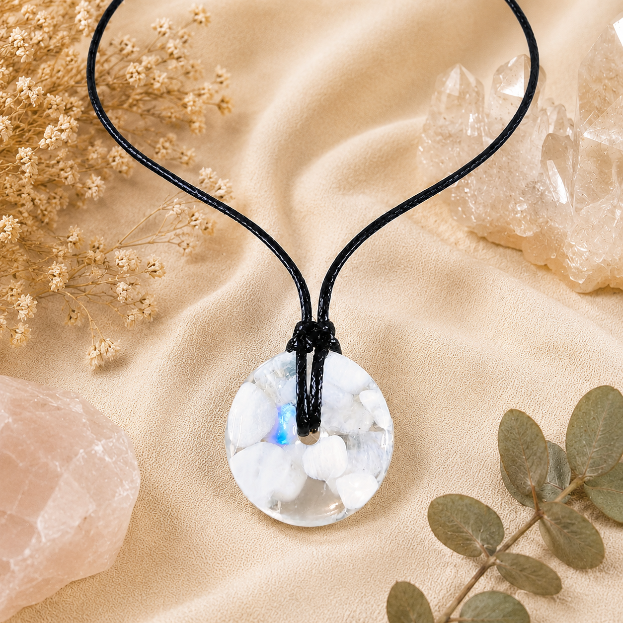 Collier donut - Pierre de Lune
