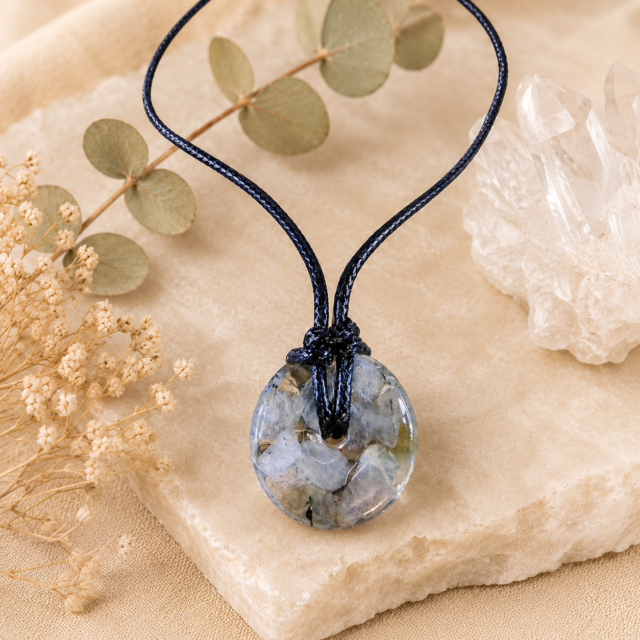 Collier donut - Labradorite