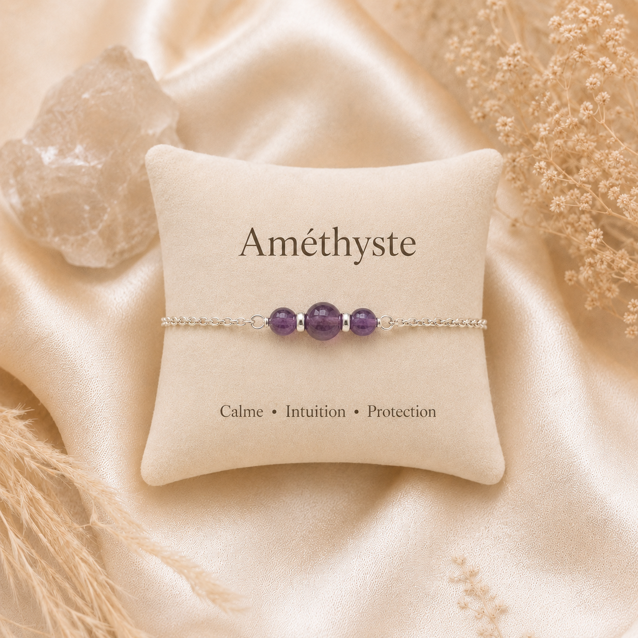 Bracelet Améthyste