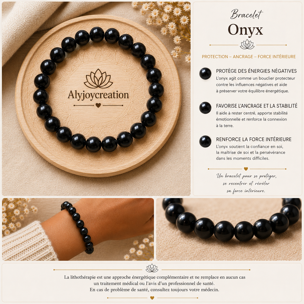 Bracelet Onyx