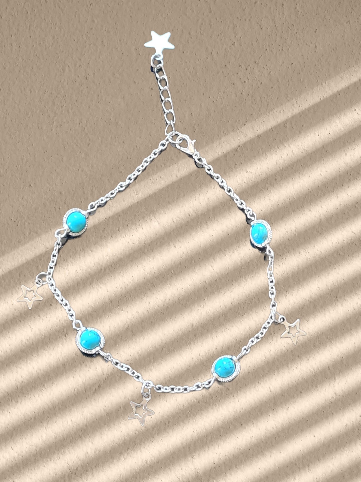 CHEVILLIERE HOWLITE TURQUOISE