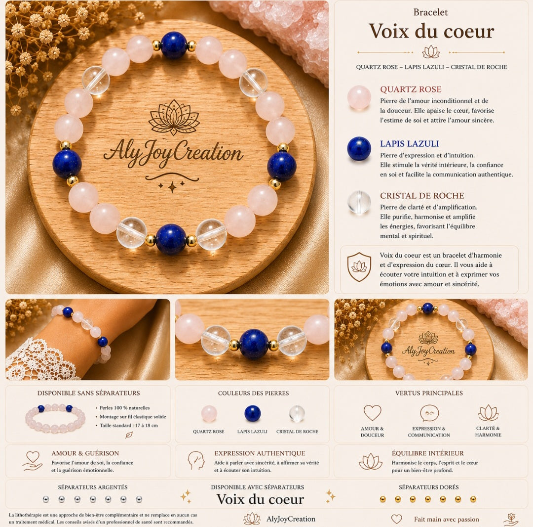 Bracelet Voix du Cœur