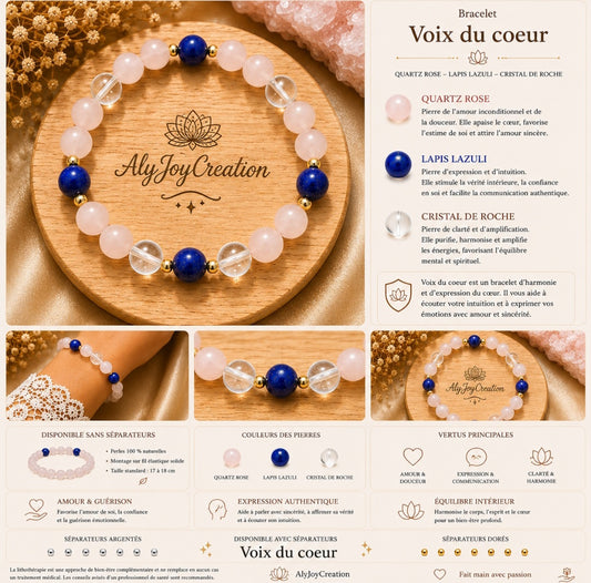 Bracelet Voix du Cœur