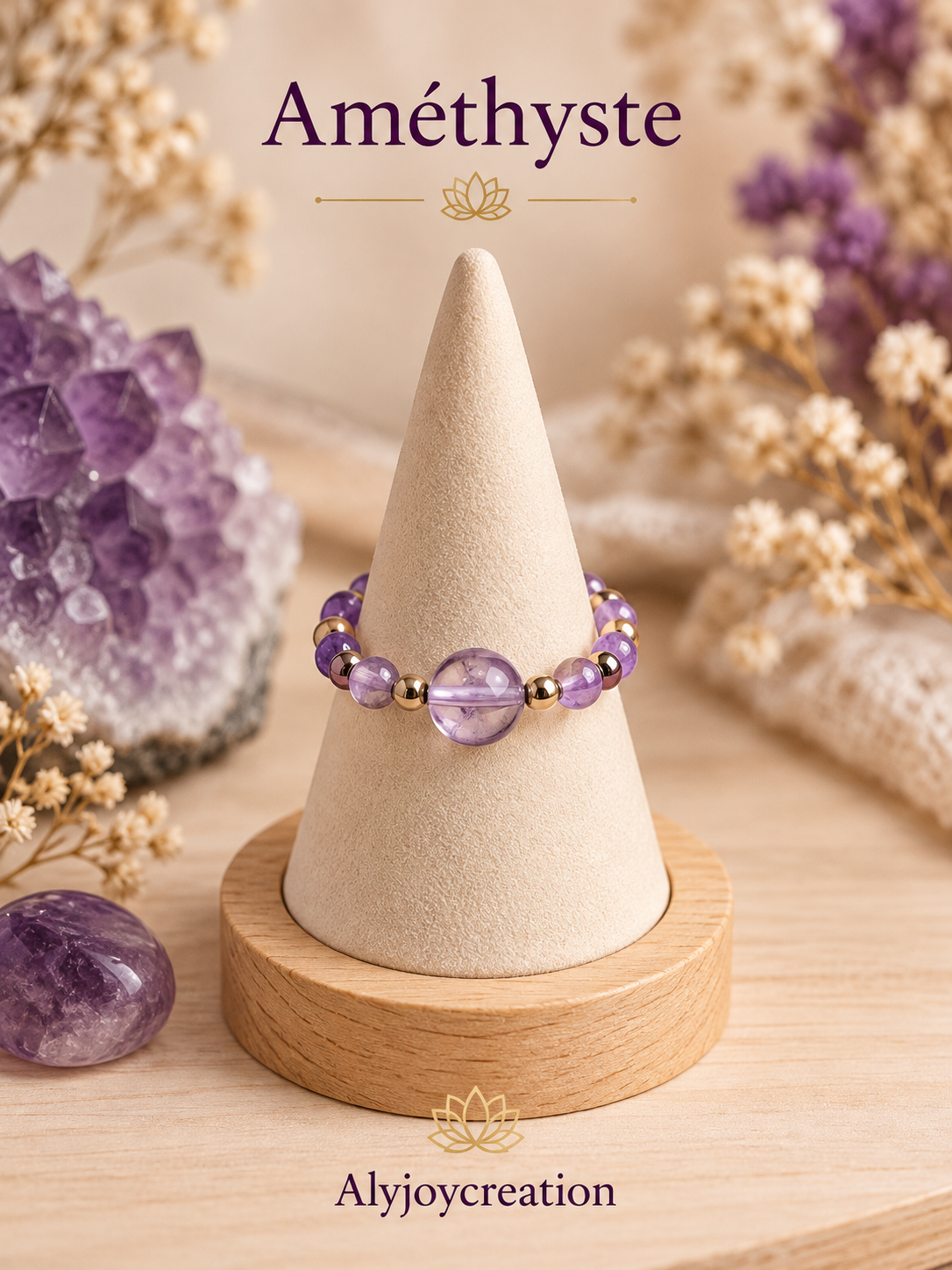 Bague Améthyste Alyjoycreation