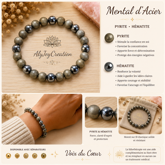 Bracelet Mental d’Acier