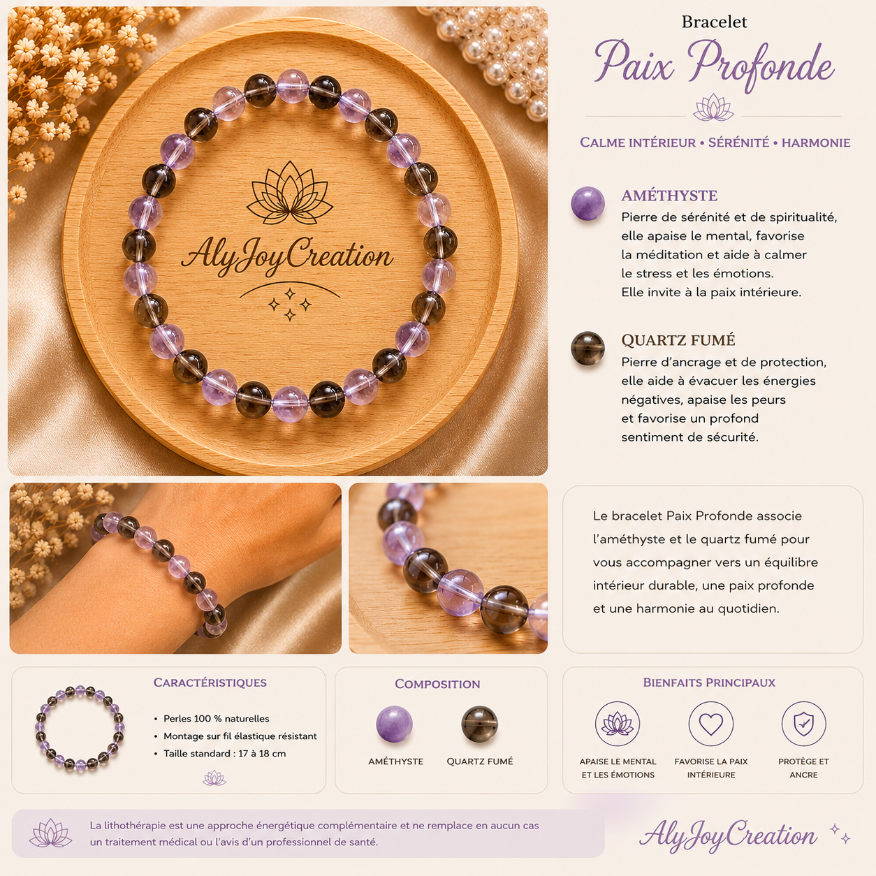 Bracelet Paix Profonde