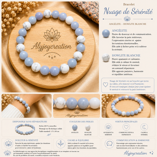 Bracelet Nuage de Sérénité