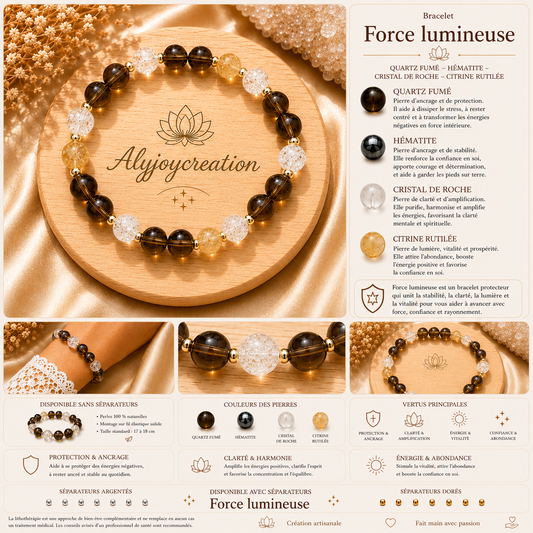 Bracelet Force Lumineuse