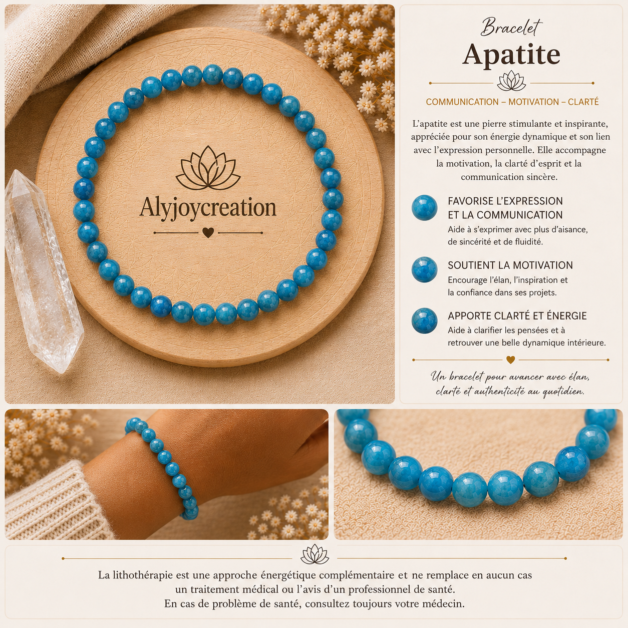 Bracelet Apatite