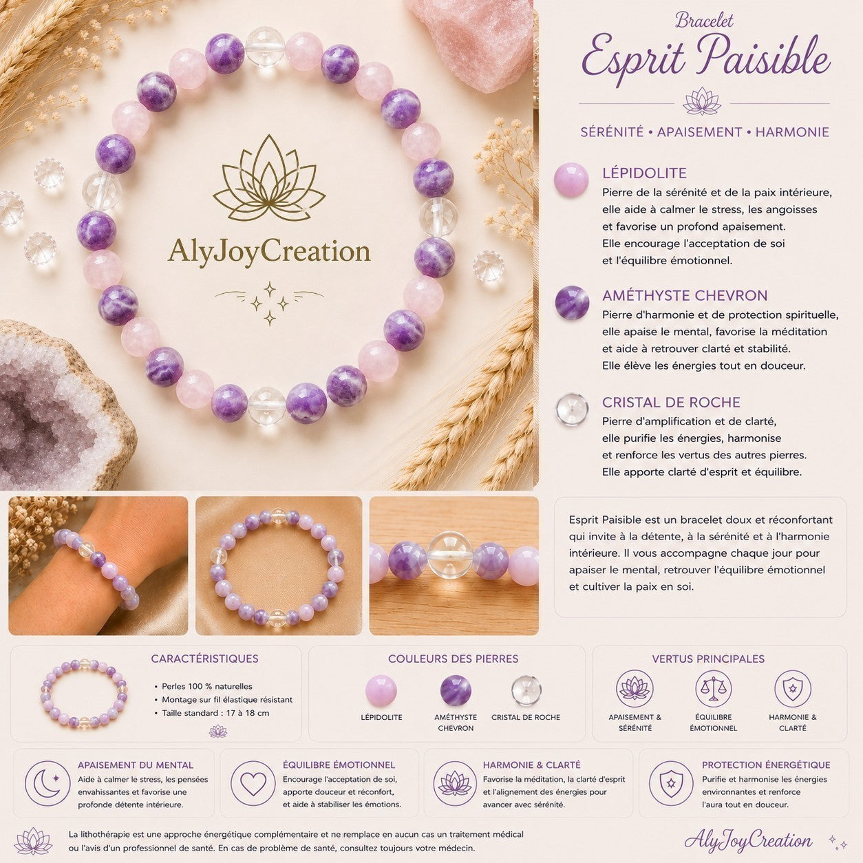 Bracelet Esprit Paisible