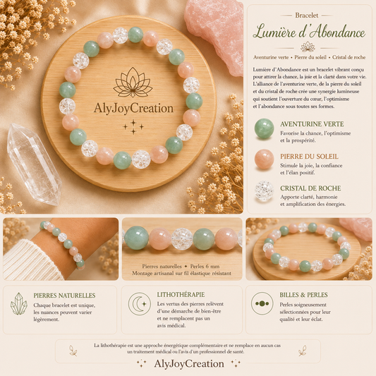 Bracelet Lumière d'Abondance