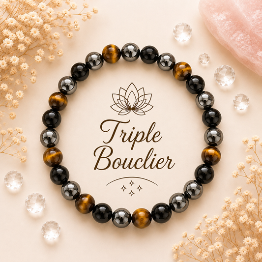 Bracelet Triple Bouclier