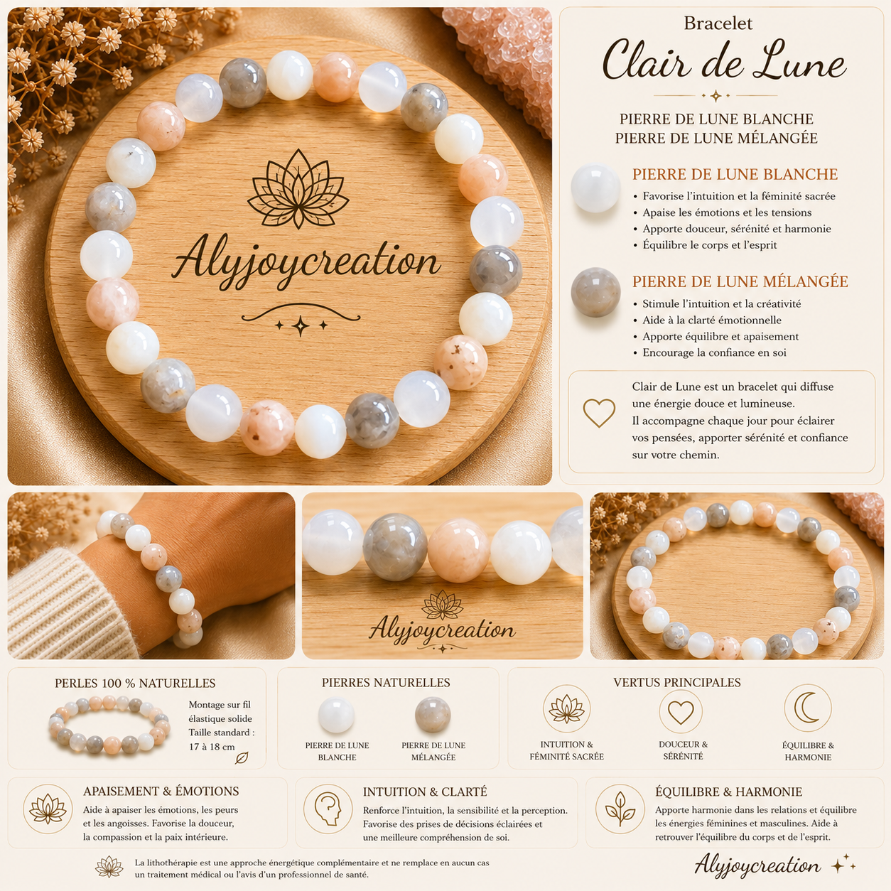 Bracelet Clair de Lune