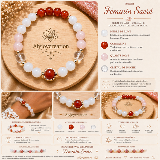Bracelet Féminin Sacré