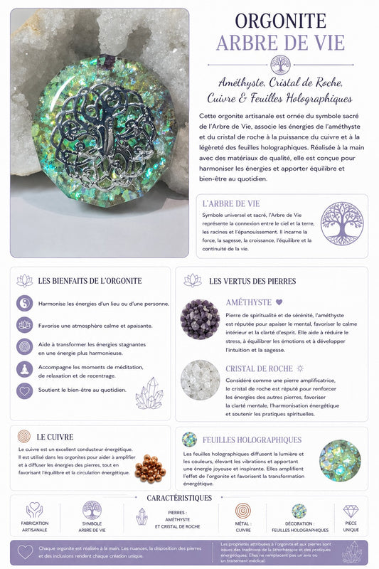 ORGONITE ARBRE DE VIE
