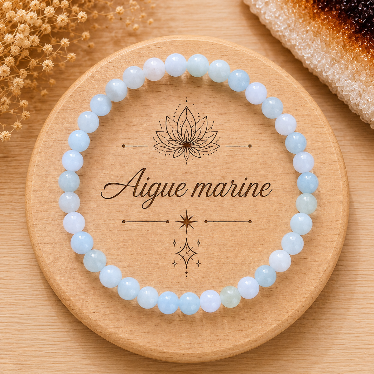 Bracelet Aigue-marine