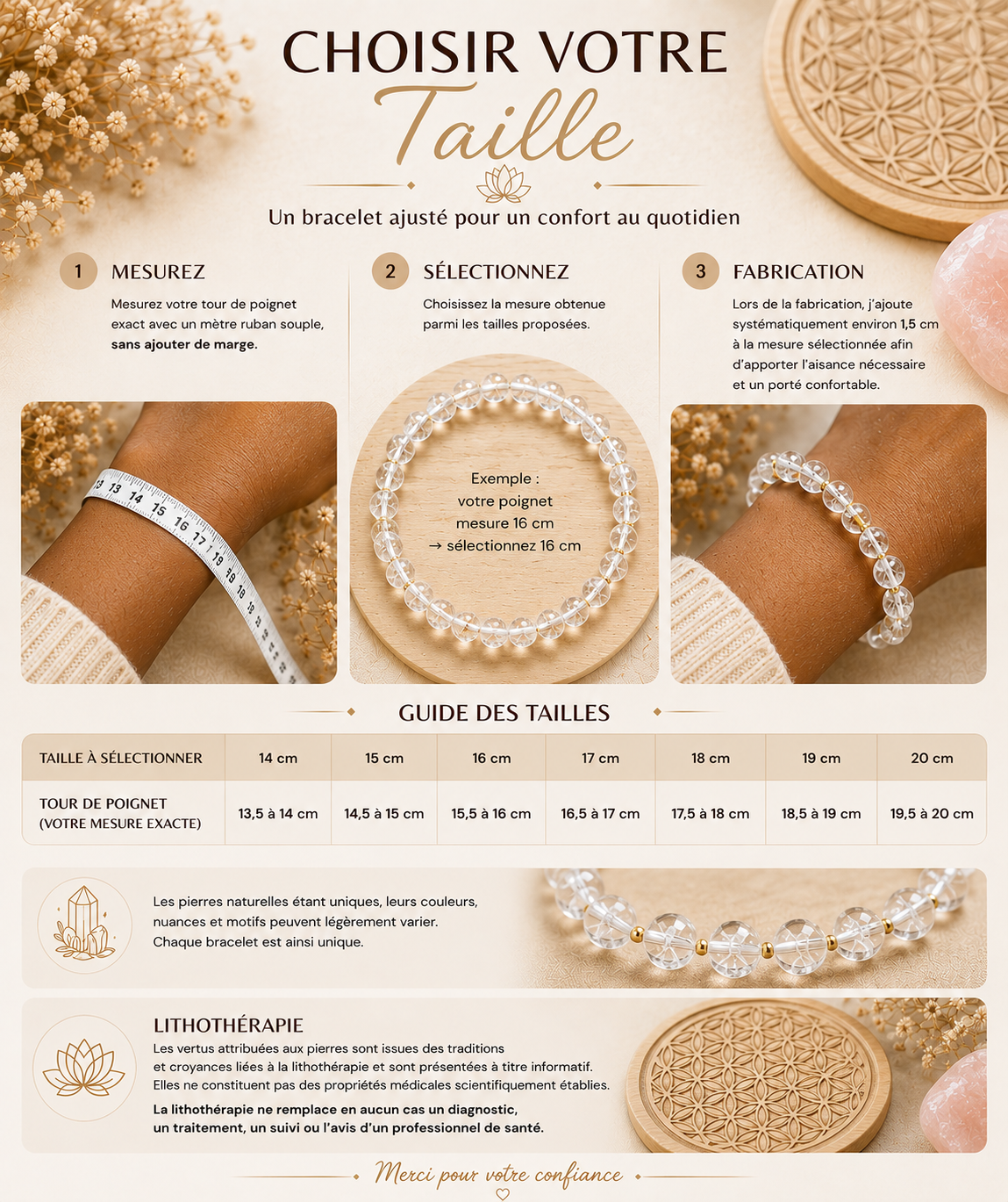 Bracelet Nuage de Sérénité