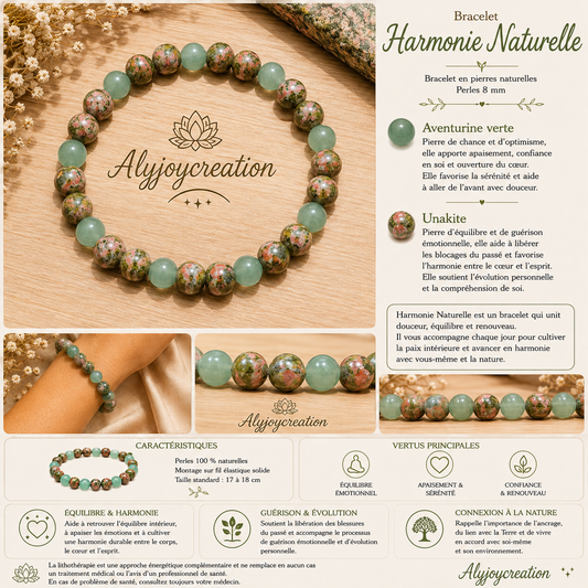 Bracelet Harmonie Naturelle